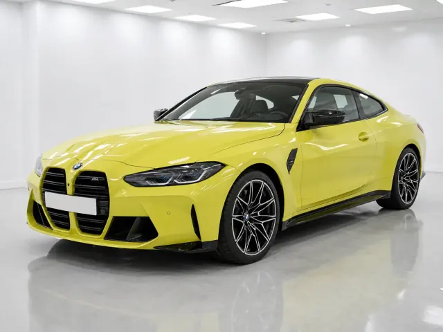 2026 BMW M4 Competition Coupe xDrive M Steptronic photographed from the front-left in the K-CARS showroom