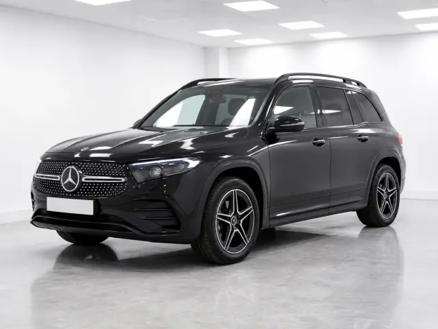 2026 Mercedes-Benz EQB EQB 300 4MATIC AMG Line Premium photographed from the front-left in the K-CARS showroom