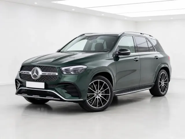 2026 Mercedes-Benz GLE GLE 450 d 4MATIC AMG Line Premium Plus photographed from the front-left in the K-CARS showroom