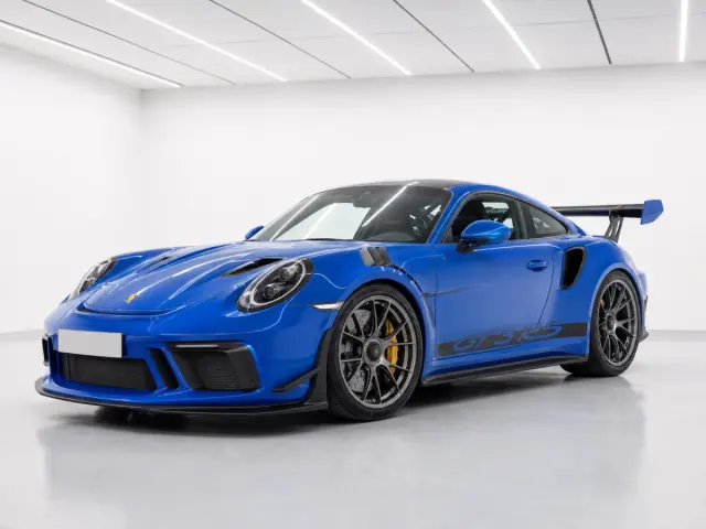 2026 Porsche 911 GT3 RS PDK photographed from the front-left in the K-CARS showroom