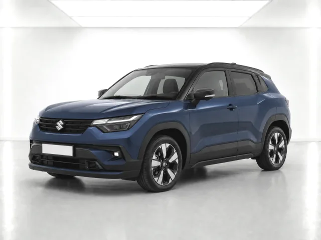2026 Suzuki Vitara Ultra ALLGRIP photographed from the front-left in the K-CARS showroom