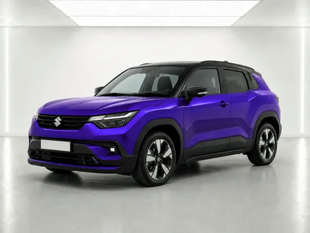 2026 Suzuki Vitara Ultra ALLGRIP photographed from the front-left in the K-CARS showroom