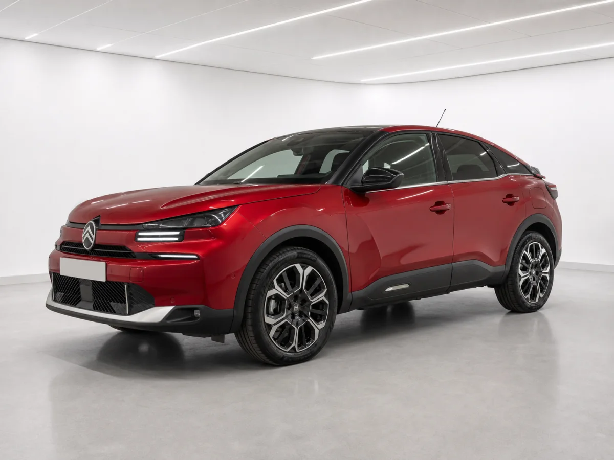 2026 Citroen C4 Max Hybrid in a white LED showroom