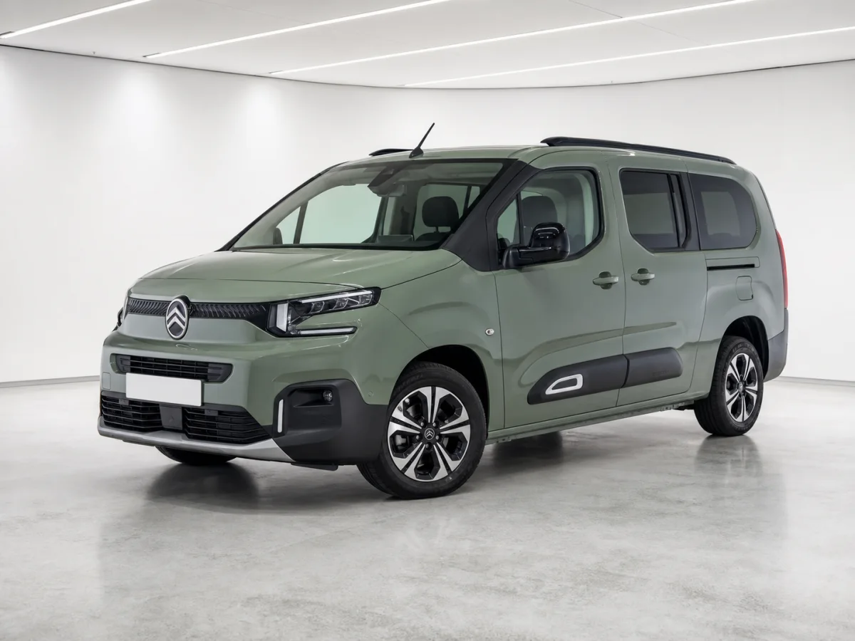 2026 Citroen e-Berlingo XL Max in a white LED showroom
