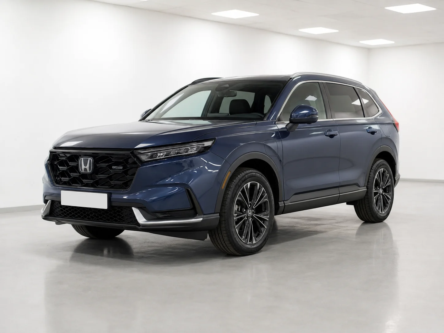 2026 Honda CR-V e:PHEV Advance Tech in a white LED showroom