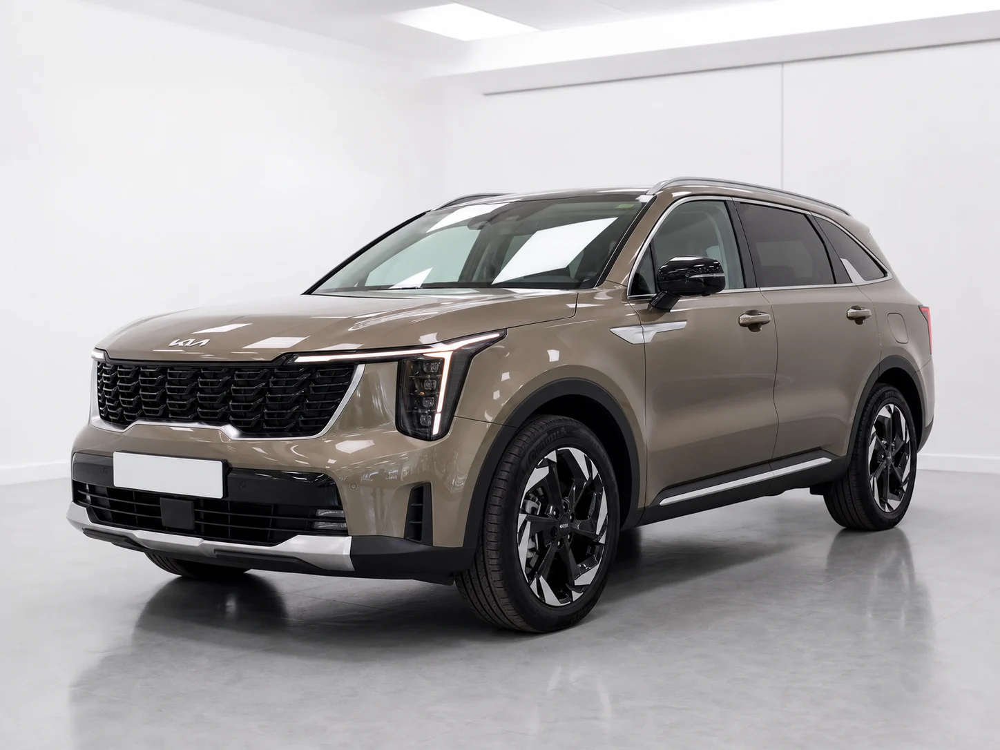 2026 Kia Sorento Edition PHEV AWD in a white LED showroom