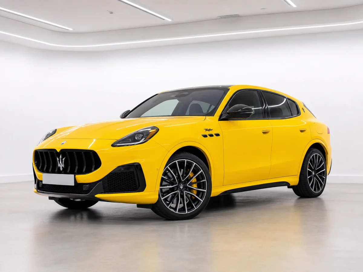 2026 Maserati Grecale Trofeo in a white LED showroom