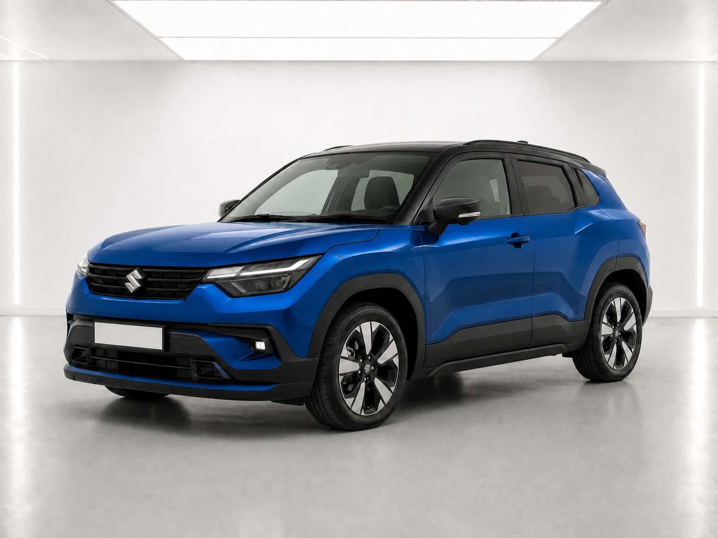 2026 Suzuki Vitara Ultra ALLGRIP in a white LED showroom