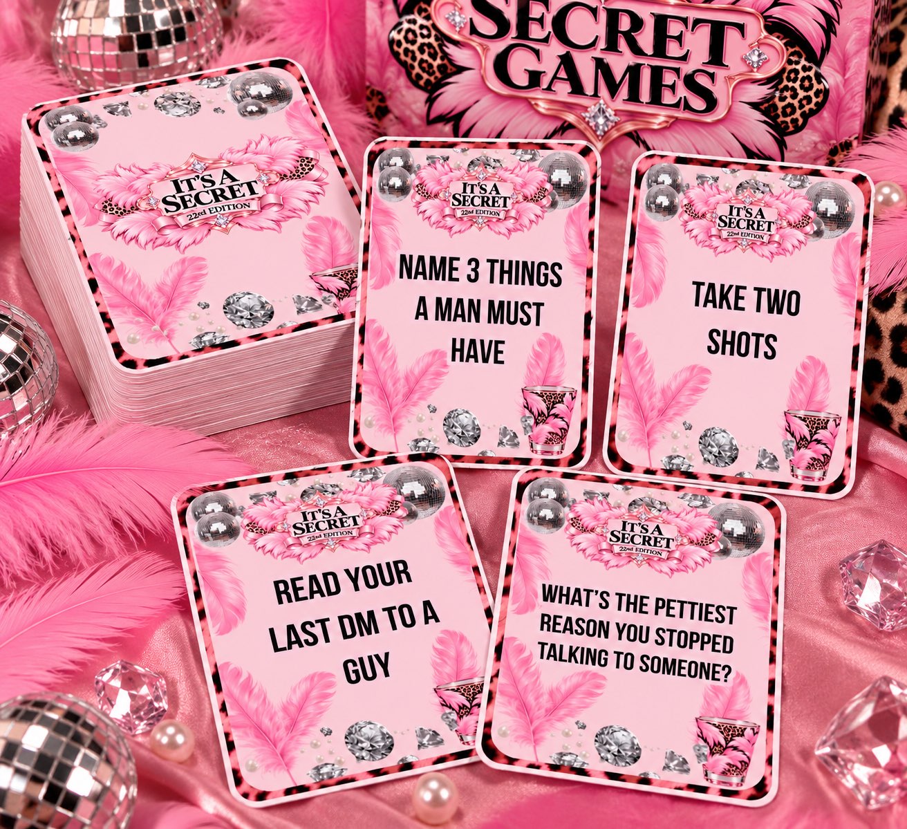 Personalised Custom Game Cards