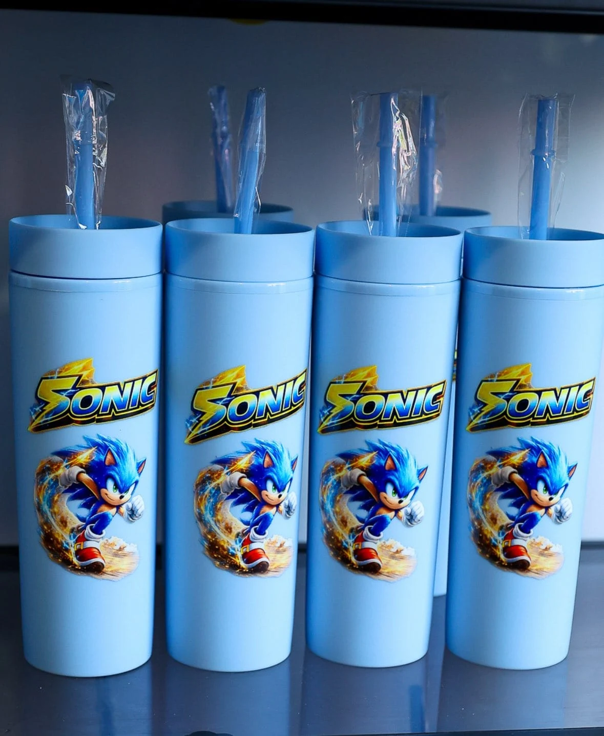 Character theme Personalised Skinny Tumbler